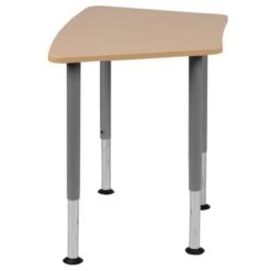 Hex Collaborative Adjustable Student Desk - Home And Classroom - Natural -Furniture Kids Store 00591136 e987 474d 97b9 2caa34854bd0