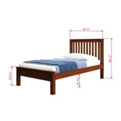 Donco Kids Contempo Twin Bed - Dark Cappuccino - Twin -Furniture Kids Store 0068e864 a2f4 463e 8071 33d5e191a145