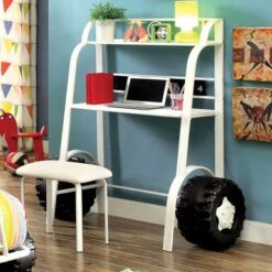 Tere Modern Twin Metal 5-piece Upholstered Racing Bedroom Set With USB Port By Furniture Of America - Pink -Furniture Kids Store 017a93da 8cab 494e a2d3 8aa225173669