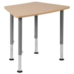 Hex Collaborative Adjustable Student Desk - Home And Classroom - Natural -Furniture Kids Store 1058481d 94d1 4ca6 bc6a d07df4435c55