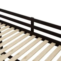 Merax Twin Over Twin Stair Bunk Bed With Storage Ladder And Trundle - Espresso -Furniture Kids Store 142f4fcd 2d73 4d0b 9fa6 7ca9e3931304