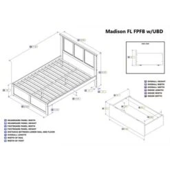Madison Full Platform Bed With Footboard And 2 Drawers In White - White - Full 17 Madison Full Platform Bed With Footboard And 2 Drawers In White - White - Full -Furniture Kids Store 14b706b6 37b6 475e 8bcd 1f4e01863384
