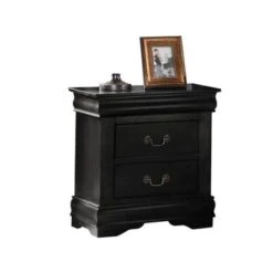 Acme Furniture Louis Philippe Black 4-Piece Sleigh Bedroom Set - Twin -Furniture Kids Store 1d28b3fe e64f 4101 af79 da60f4787115