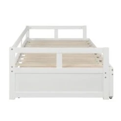 Extending Daybed With Trundle, Wooden Daybed With Trundle - Grey 21 Extending Daybed With Trundle, Wooden Daybed With Trundle - Grey -Furniture Kids Store 2f4c5126 27d6 4d1c a45e b39230dbeca1