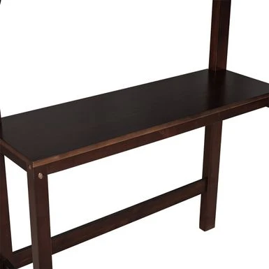 Merax Twin Low Loft Bed With Storage Steps And Desk, Drawers - Espresso 11 Merax Twin Low Loft Bed With Storage Steps And Desk, Drawers - Espresso - Image 9