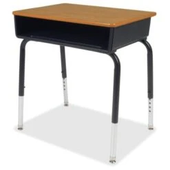 Lorell Book Box Student Desk - Tan
