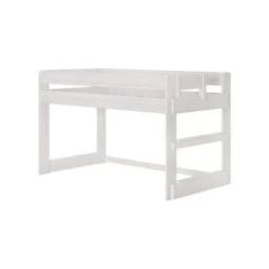 Max And Lily Farmhouse Twin-Size Low Loft Bed - Barnwood Brown -Furniture Kids Store 3e5258f6 c4b2 49aa 8b2e ff16abdeeed0