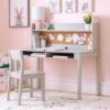 Martha Stewart Kid's Desk With Hutch And Chair - Grey 1 Martha Stewart Kid's Desk With Hutch And Chair - Grey -Furniture Kids Store 3fb3dab3 64b9 42ad b36d 46ba065a496d