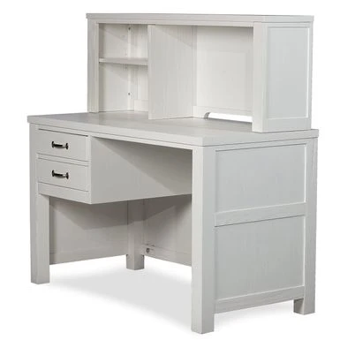 Hillsdale Kids And Teen Highlands Wood Desk With Hutch, White - 40.25H X 48.75W X 24D - White 6 Hillsdale Kids And Teen Highlands Wood Desk With Hutch, White - 40.25H X 48.75W X 24D - White - Image 4