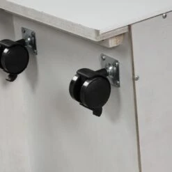 Twin Over Full Loft Bed With Cabinet - Grey -Furniture Kids Store 478fc87e e101 4139 a415 e6fc9a25cf66