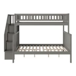 Woodland Staircase Bunk Bed In Grey - Twin Over Full 20 Woodland Staircase Bunk Bed In Grey - Twin Over Full -Furniture Kids Store 54926e99 de70 4cb3 ad11 ae841144e601