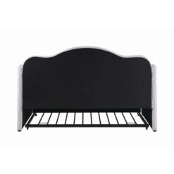 Coaster Furniture Elmore Pearlescent Grey Upholstered Twin Daybed With Trundle - Pearlescent Grey - Twin -Furniture Kids Store 5585f8a8 c3ff 4f8d b871 869821c3fa0a