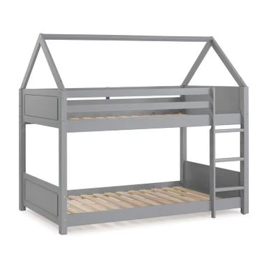 Gloria Twin Over Twin House Bunk Bed - White 14 Gloria Twin Over Twin House Bunk Bed - White - Image 12