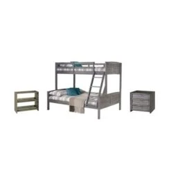 Twin Over Full Bunk With Case Goods - Bunk, 3 Drawer Chest, 2 Drawer Chest -Furniture Kids Store 60ba29f4 c535 4ff8 8a57 9f80d573b42c