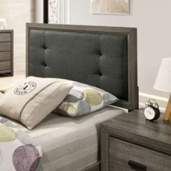Aury Transitional Grey Upholstered Tufted 5-piece Panel Bedroom Set By Furniture Of America - Twin 18 Aury Transitional Grey Upholstered Tufted 5-piece Panel Bedroom Set By Furniture Of America - Twin -Furniture Kids Store 64796c02 9283 4ea3 a23a 2df353dd9794