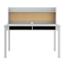 Martha Stewart Kid's Desk With Hutch And Chair - Grey -Furniture Kids Store 66c02454 ac5b 436b bb39 ff8775afdaac