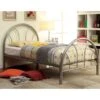 Hind Contemporary Full Metal Double Arch Platform Kid Bed By Furniture Of America - Silver -Furniture Kids Store 6833b535 4077 4f04 94ae 9d50ba843b94