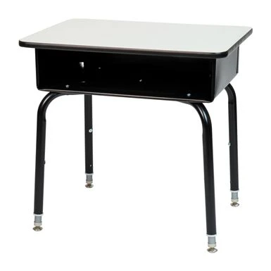 5 Pack Student Desks With Open Front Metal Book Boxes - School Desk - 24"W X 18"D X 22.25" - 31.25"H - Gray 13 5 Pack Student Desks With Open Front Metal Book Boxes - School Desk - 24"W X 18"D X 22.25" - 31.25"H - Gray - Image 12