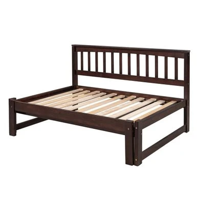 Merax Twin Low Loft Bed With Storage Steps And Desk, Drawers - Espresso 8 Merax Twin Low Loft Bed With Storage Steps And Desk, Drawers - Espresso - Image 6