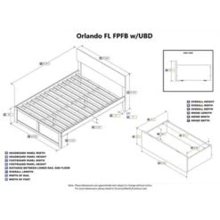 Orlando Full Platform Bed With Footboard And 2 Bed Drawers In Espresso - Espresso - Full -Furniture Kids Store 6d804c31 3845 40dc 881c 96f5df8577e1