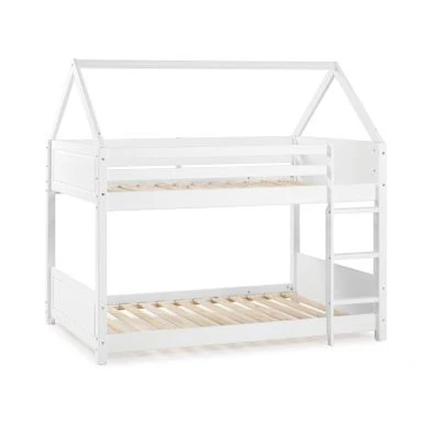 Gloria Twin Over Twin House Bunk Bed - White 18 Gloria Twin Over Twin House Bunk Bed - White - Image 16