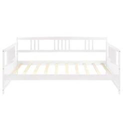 Merax Wood Full Daybed - Espresso -Furniture Kids Store 71286516 940e 4c56 a144 0a5995567a7c