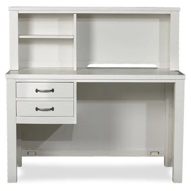 Hillsdale Kids And Teen Highlands Wood Desk With Hutch, White - 40.25H X 48.75W X 24D - White 5 Hillsdale Kids And Teen Highlands Wood Desk With Hutch, White - 40.25H X 48.75W X 24D - White - Image 3