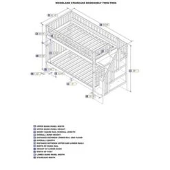 Woodland Staircase Bunk Bed In Grey - Twin Over Full 18 Woodland Staircase Bunk Bed In Grey - Twin Over Full -Furniture Kids Store 7f531838 9fc7 4c5a 926a 33b1bfdb80da