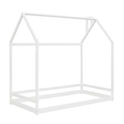 Merax Wood House Bed - Grey - Full -Furniture Kids Store 8a78ed6b 2f8b 449e bf3e 9216bd4ea225