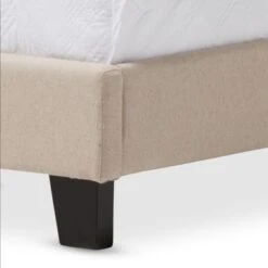 Baxton Studio Penelope Modern And Contemporary Beige Or Grey Upholstered Twin Size Tufting Platform Bed - Beige -Furniture Kids Store 9ff03fa1 dc80 4d5c b81e f7439bae979c