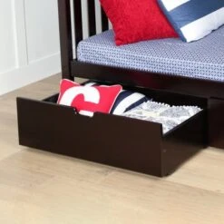 Max And Lily Twin Bunk Bed With Storage Drawers - Grey -Furniture Kids Store a47ab74a 22fa 4332 9b4c 1b39a2a8d8a8