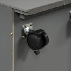 Twin Over Full Loft Bed With Cabinet - Grey -Furniture Kids Store a7be169e d416 42a0 b8ae 278d37021e5d