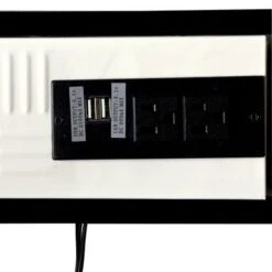 Siln Contemporary Black Metal 2-piece Racing Writing Desk Set With USB Ports By Furniture Of America - Black -Furniture Kids Store a997a49e 9ab0 4ba8 9ed1 5606aed2db81