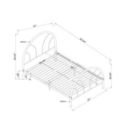 Hind Contemporary Full Metal Double Arch Platform Kid Bed By Furniture Of America - Silver -Furniture Kids Store ab6ccc02 9c12 400a a0a9 ca1c03081ce9