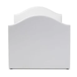Baxton Studio Dorus Faux Leather Upholstered Daybed With Guest Trundle Bed - Twin Daybed-White -Furniture Kids Store bdb5ac52 d6f3 43c2 b27f 897a4c9e9dbb