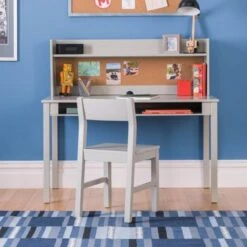 Martha Stewart Kid's Desk With Hutch And Chair - White -Furniture Kids Store beae9111 2ac5 4817 a2ea b860dd1454e8
