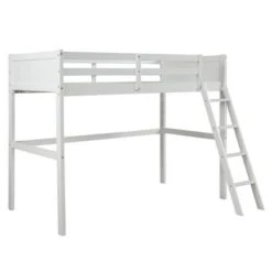 Twin Over Full Loft Bed With Cabinet - Grey -Furniture Kids Store c1a482a7 d107 4bcf 95a4 cb79222e1cc3