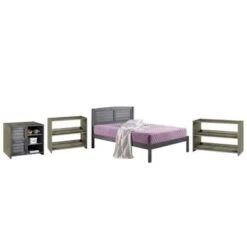 Full Bed With Case Goods - Bed, 3 Drawer Chest, Bookcase -Furniture Kids Store c69e9acc a87a 49e8 ab71 547bd944a189