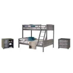 Twin Over Full Bunk With Case Goods - Bunk, 2 Drawer Chest, Bookcase, Small Bookcase 23 Twin Over Full Bunk With Case Goods - Bunk, 2 Drawer Chest, Bookcase, Small Bookcase -Furniture Kids Store cd137966 428b 4037 af56 a930739e1d8d