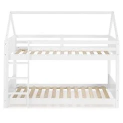 Gloria Twin Over Twin House Bunk Bed - White 35 Gloria Twin Over Twin House Bunk Bed - White -Furniture Kids Store d592a1d2 ff5a 4c72 9eb0 73186b166c8d