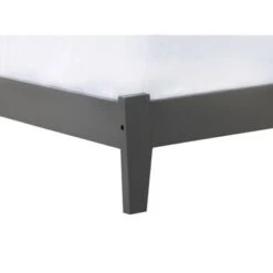 Madison Twin Platform Bed With Open Foot In Grey - Grey - Twin -Furniture Kids Store ddce2ddb ec2d 4107 baab 556ff7f283d8