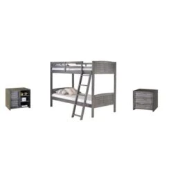 Twin Over Twin Bunk With Case Goods - Bunk, 3 Drawer Chest, Bookcase -Furniture Kids Store decdb33a 82f3 4d83 a48b b9c3c95c64e6