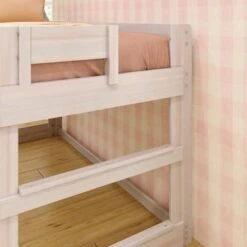 Max And Lily Farmhouse Twin-Size Low Loft Bed - Barnwood Brown -Furniture Kids Store ea164995 f04b 4f7a aaa0 1f56380d8db3
