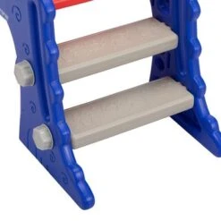 3-in-1 Toddler Slide Set With Basketball Hoop And Ball - Toddler - Red+Blue -Furniture Kids Store f052a6ba bd23 4f1d b205 a039438d7661