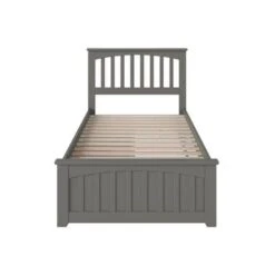 Mission Twin Platform Bed With Matching Foot Board With 2 Urban Bed Drawers In Grey - Grey - Twin 15 Mission Twin Platform Bed With Matching Foot Board With 2 Urban Bed Drawers In Grey - Grey - Twin -Furniture Kids Store f707a1fe 0584 4dcc a586 43acd5448b8e