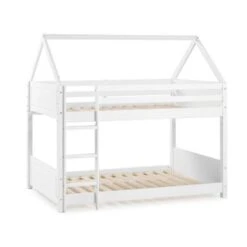 Gloria Twin Over Twin House Bunk Bed - White 36 Gloria Twin Over Twin House Bunk Bed - White -Furniture Kids Store f83f5f24 966d 439a ab96 07eae199ec41