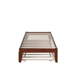 Colorado Bed With USB Turbo Charger And Twin Trundle - Full - Grey -Furniture Kids Store fdacfc23 a261 47db 9140 1354fd759943